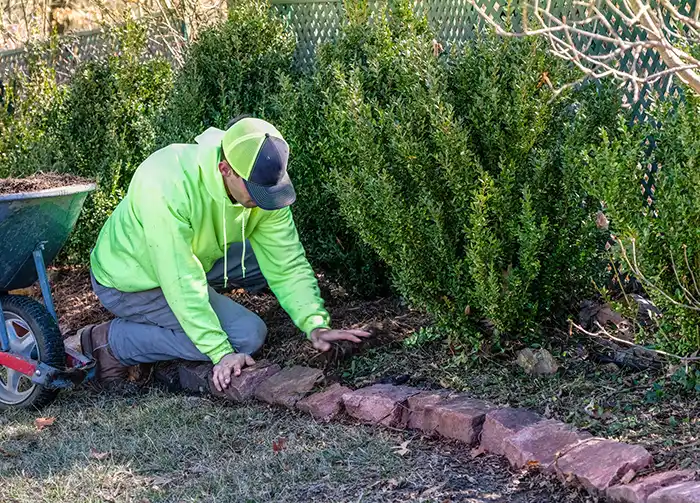 Mulching in Edmond, OK